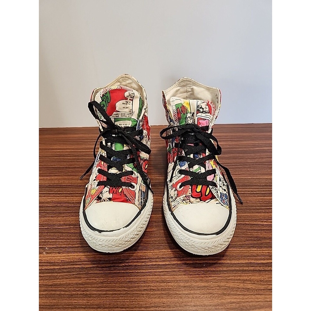 Rare Converse Comic Strip M5 W7 Chuck Taylor All‎ Star 1J936